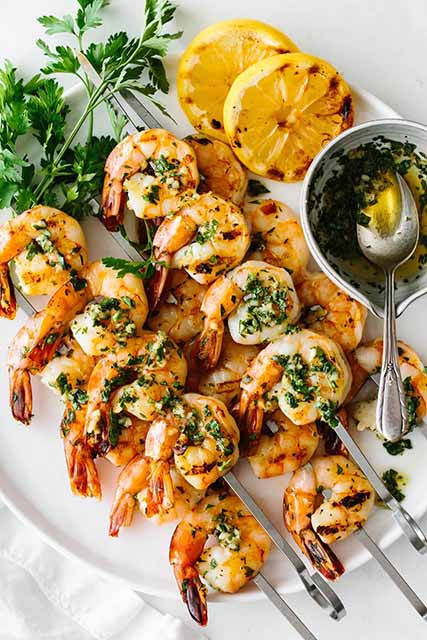 Garlic-Grilled-Shrimp-Skewers-7